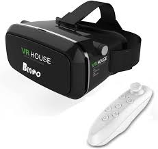V300 3d glasses hd vr house + remote video glasses