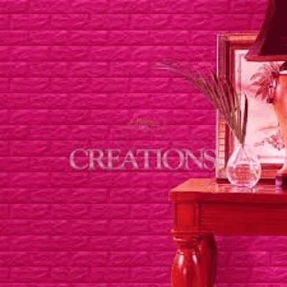 3d wallpaper (hot pink)