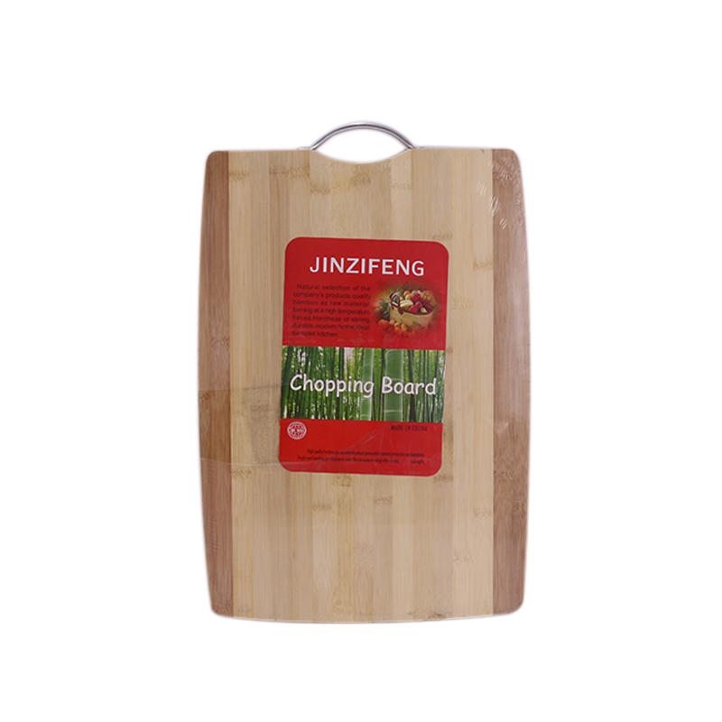 Wooden kitchen chopping cutting board with handle
