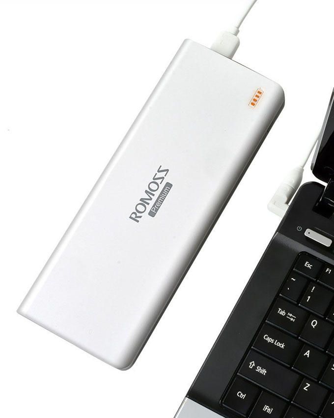 Romoss laptop power bank eusb sofun 9 23400mah