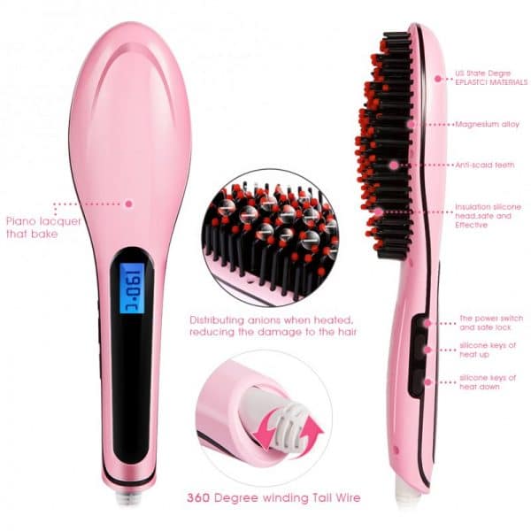 Fast hair straightener hqt-906