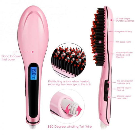 Fast hair straightener hqt-906