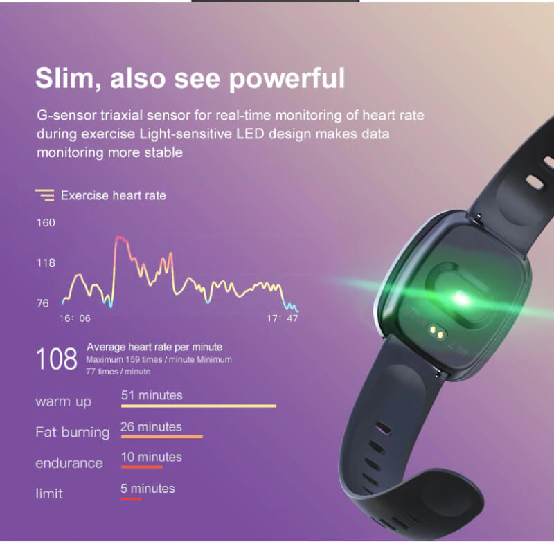 Gt103 waterproof sports smart mobile watch health brand