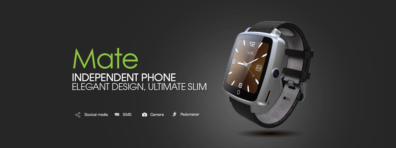 Get it mate gsm bluetooth smart mobile watch