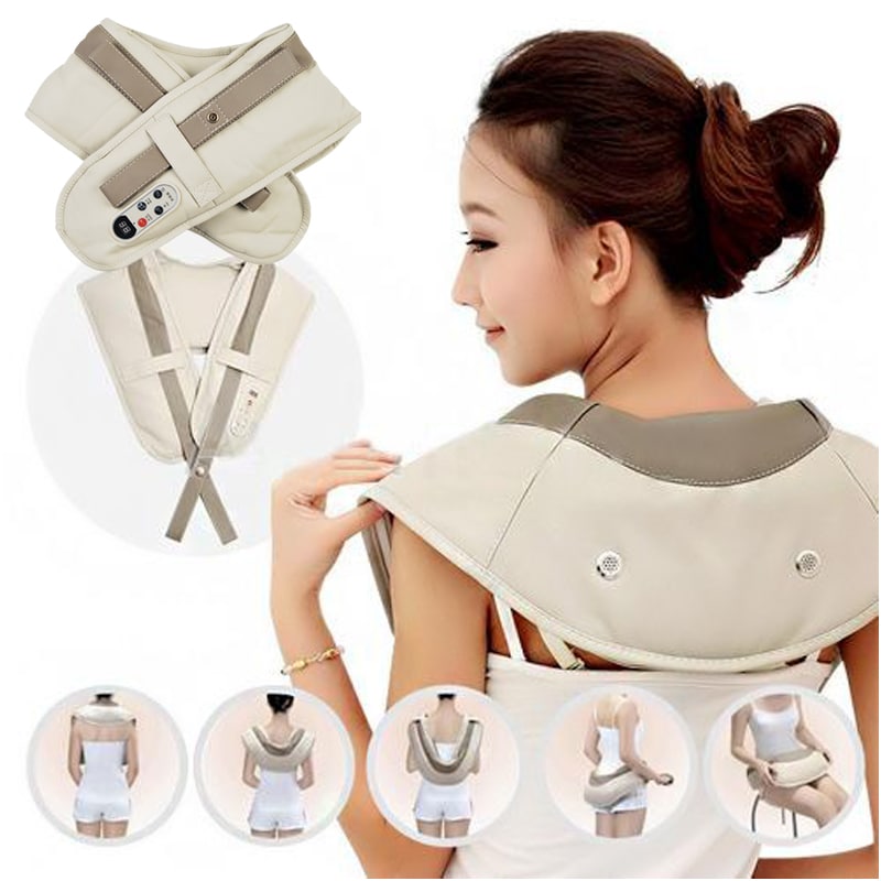 Cervical massage shawl