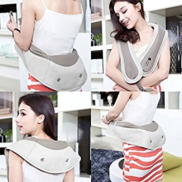 Cervical massage shawl