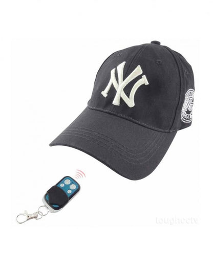 Camera in cap with mic