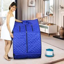 Portable steam sauna bath machine