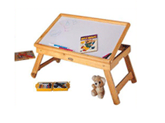 Multipurpose wooden laptop table with drawer study table