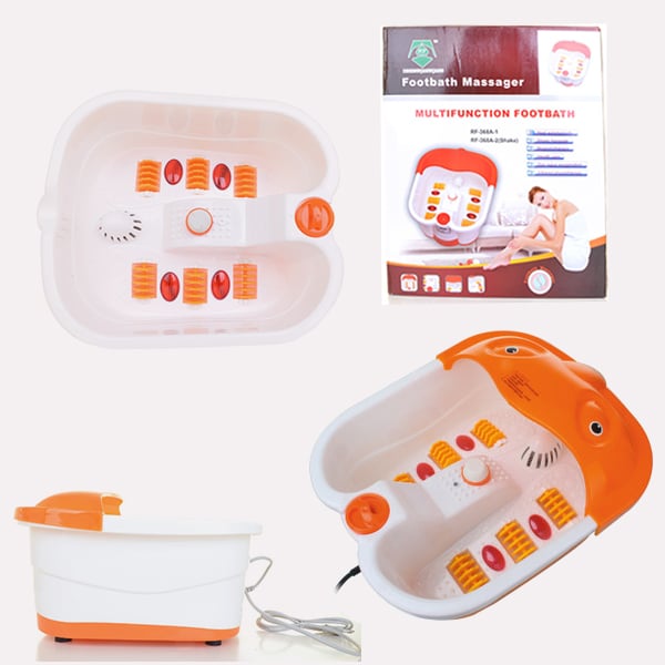 Multi-function footbath massager