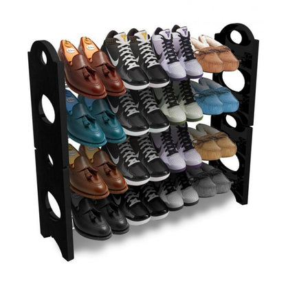 12 pair shoe rack