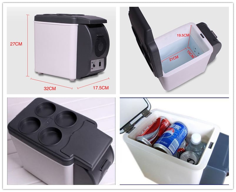 Portable electronic 7.5 l cooling & warming refrigerator