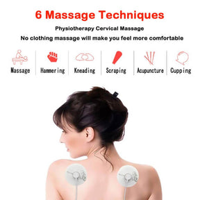 Line controlled physiotherapy massager