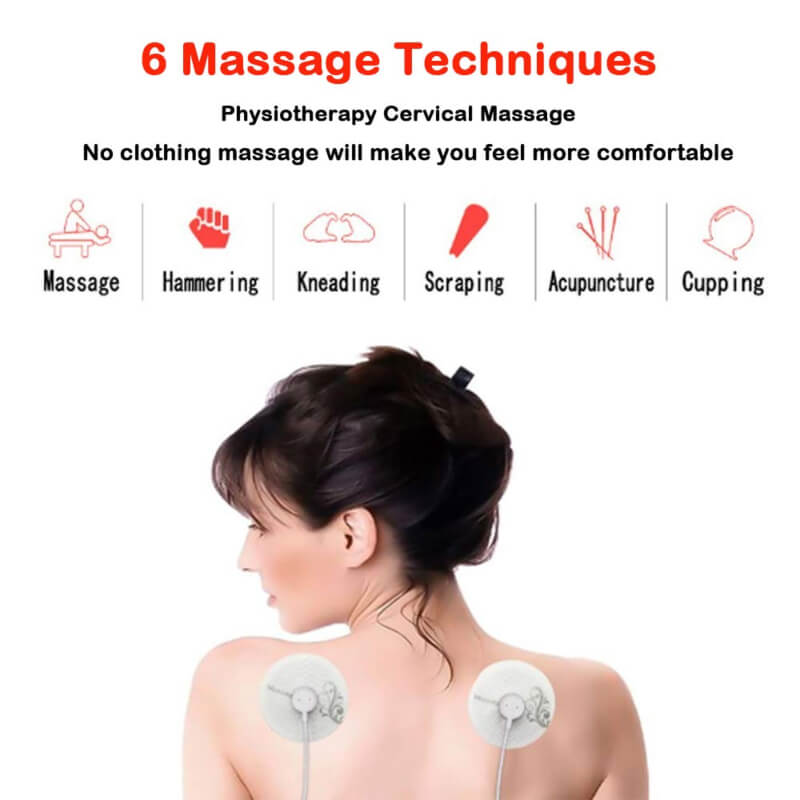 Line controlled physiotherapy massager