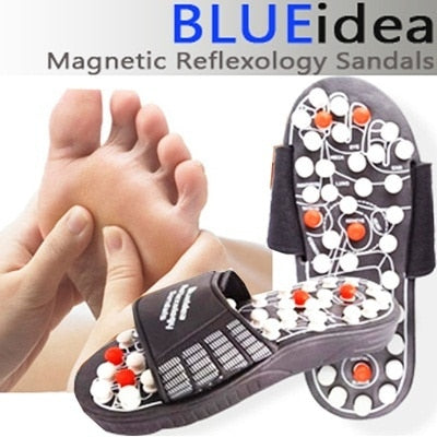 Magnetic reflexology sandals