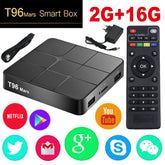 T96 pro mars android smart tv box quad core 2gb ram 16gb rom