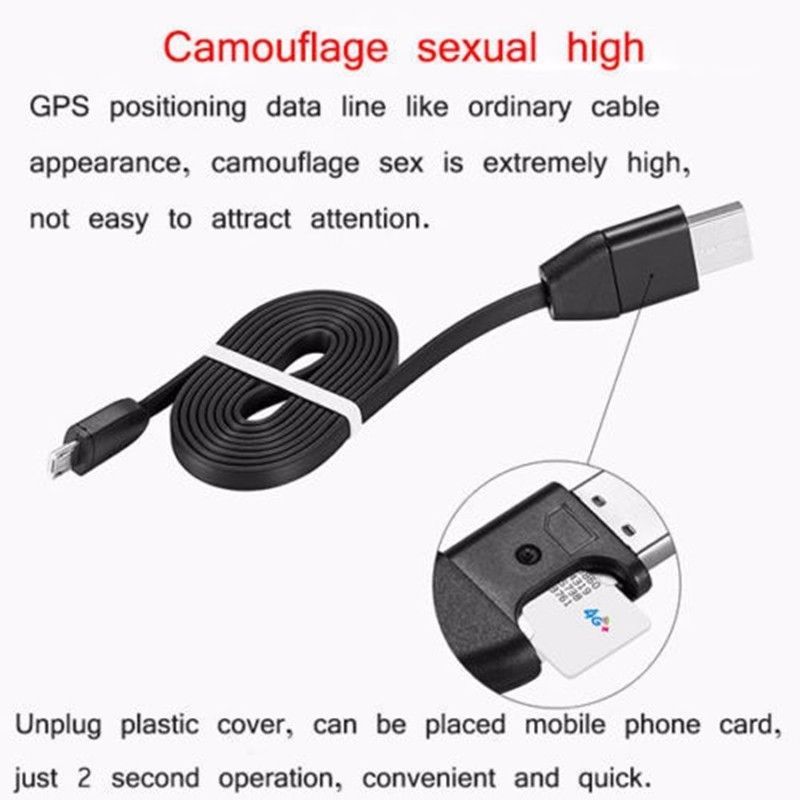 Spy hidden audio usb android gsm cable