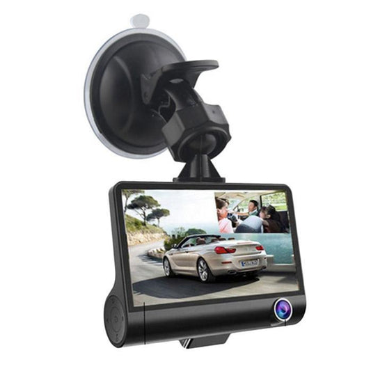 Wdr dashcam 3 camera lens video car dvr full hd 1080p