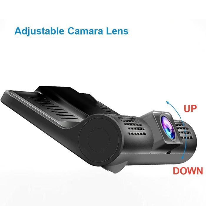 Wdr dashcam 3 camera lens video car dvr full hd 1080p
