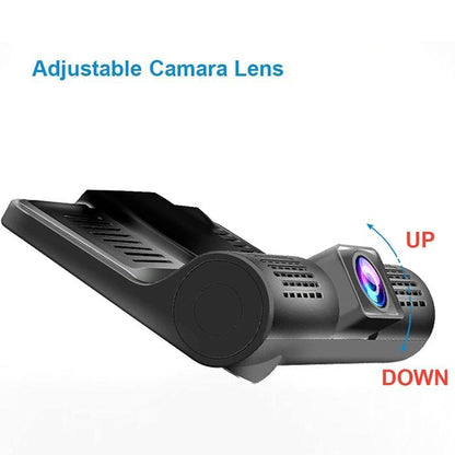 Wdr dashcam 3 camera lens video car dvr full hd 1080p