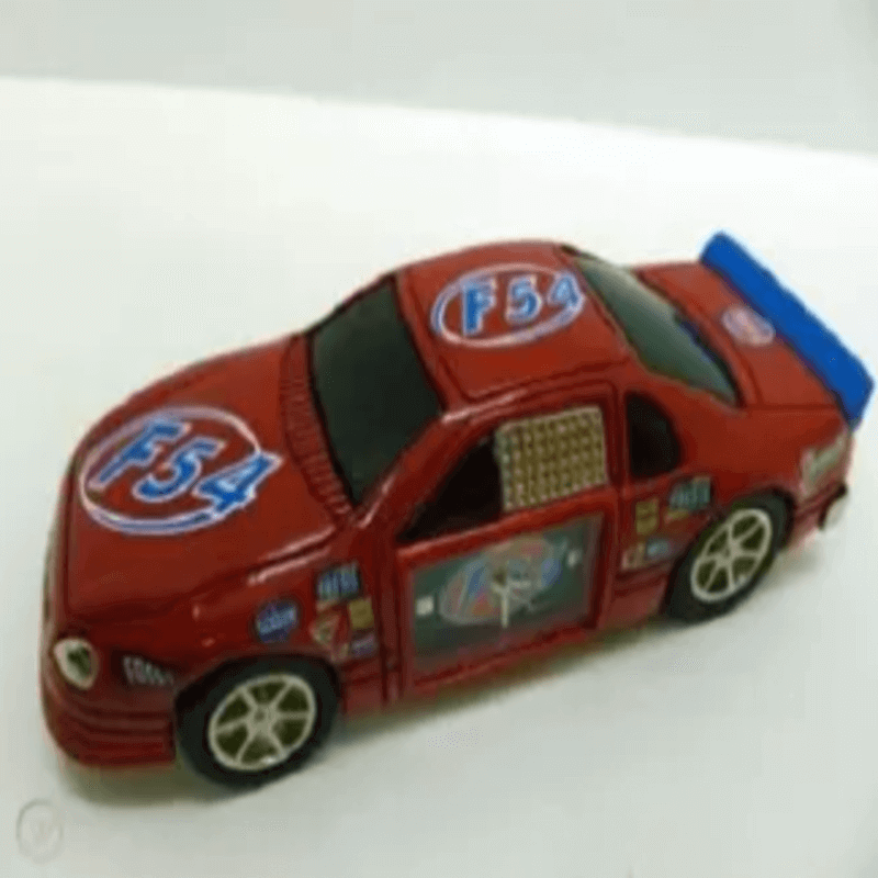 Fossil brand antique sports car clock - metal