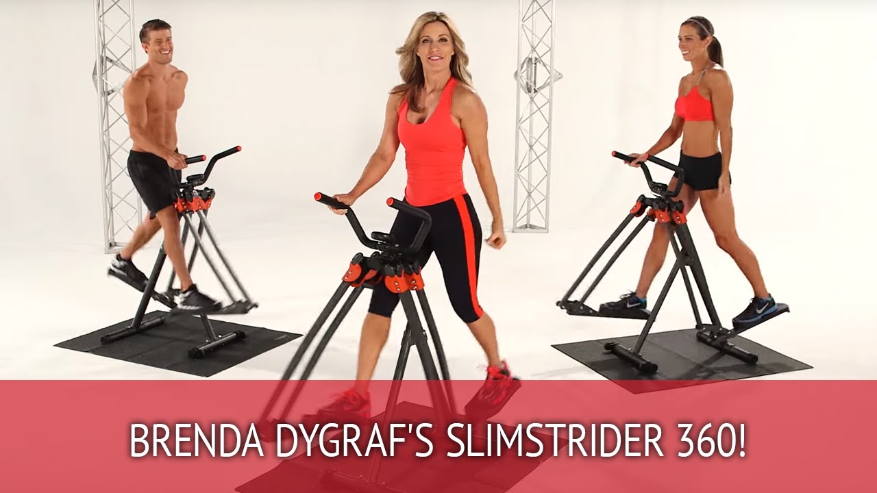 Slim strider 360 motion air walker