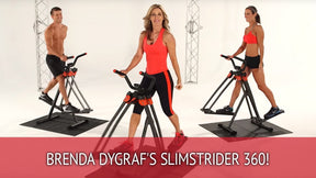 Slim strider 360 motion air walker