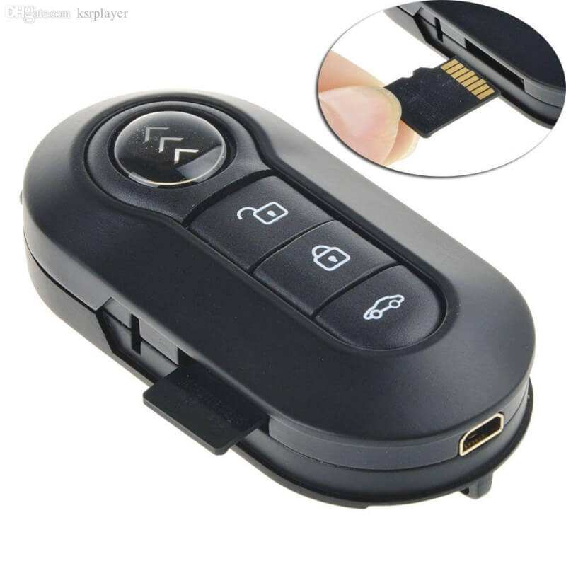 Key chain spy hidden secrete camera with ir night vision