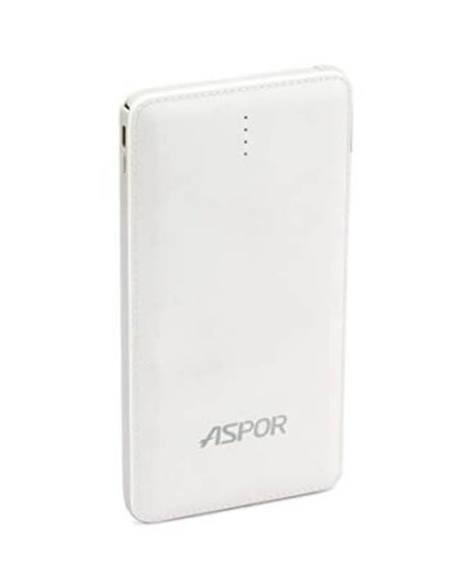 Aspor a382 10500mah smart slim power bank+ micro usb cable