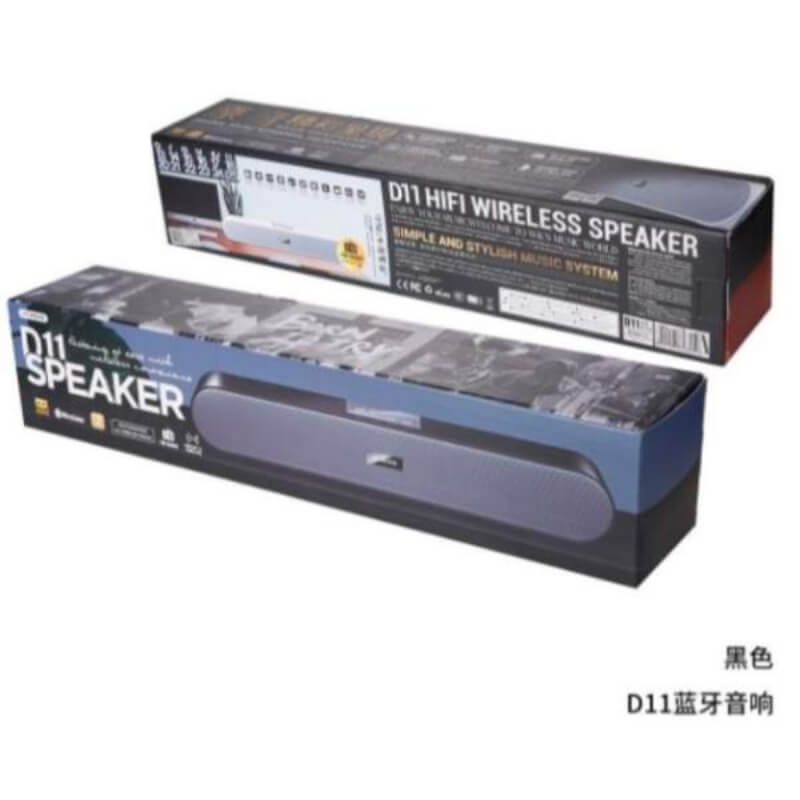 Remax d11 bluetooth speaker long bar
