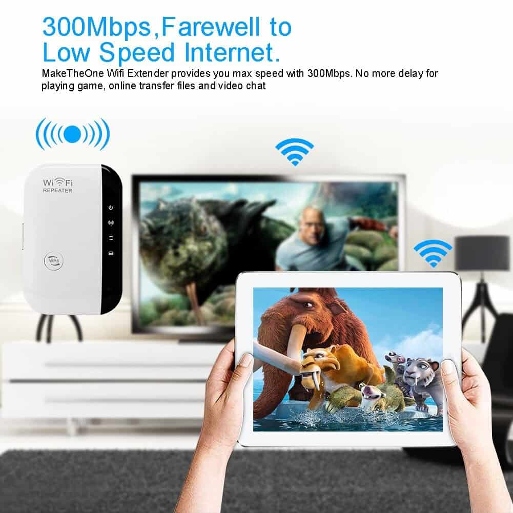 Wireless-n wifi repeater 802 300mbps range expander
