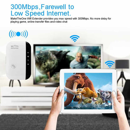 Wireless-n wifi repeater 802 300mbps range expander