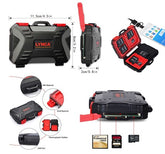 Lynca waterproof memory card case with usb 3.0 card reader