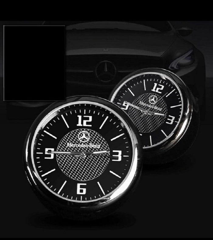 Automobile styling luminous clock for mercedes benz
