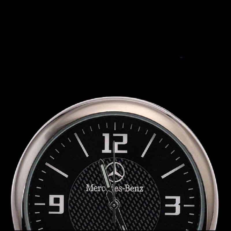 Automobile styling luminous clock for mercedes benz