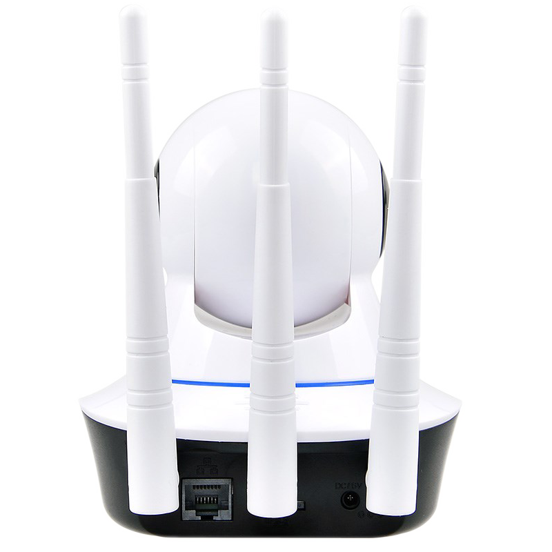 Three antennas wifi security camera