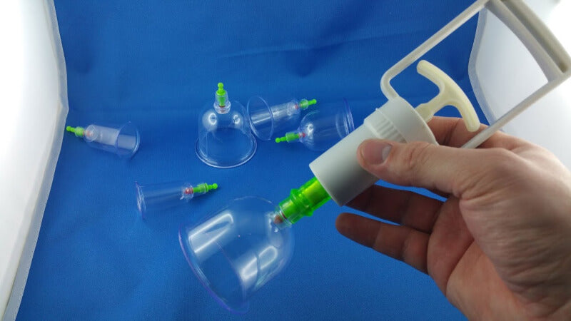 6pcs hijama cups chinese vacuum cupping kit