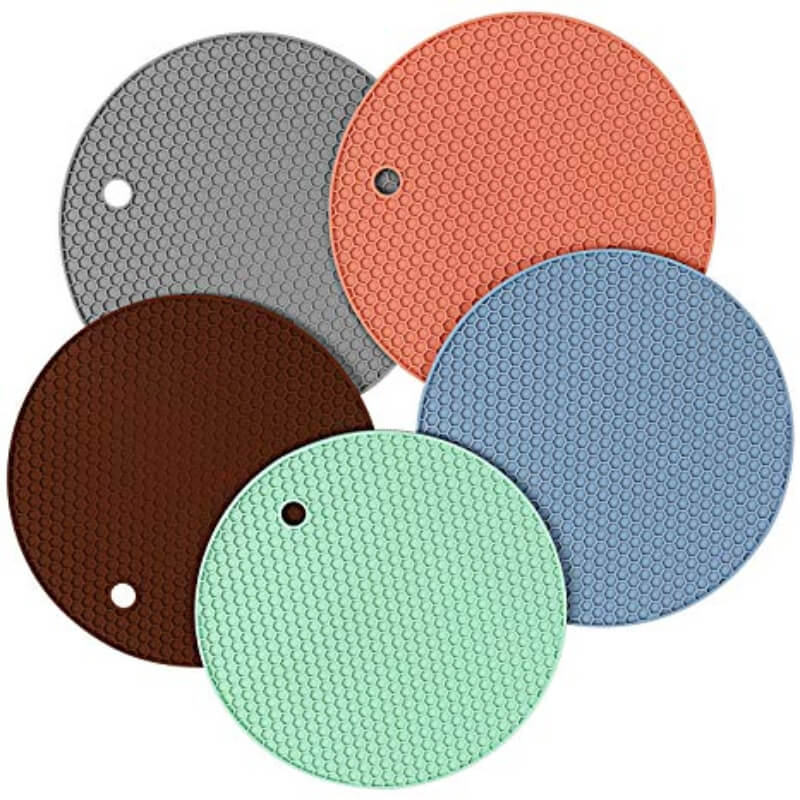 Silicone pot holder & oven mitts multipurpose heat resistant