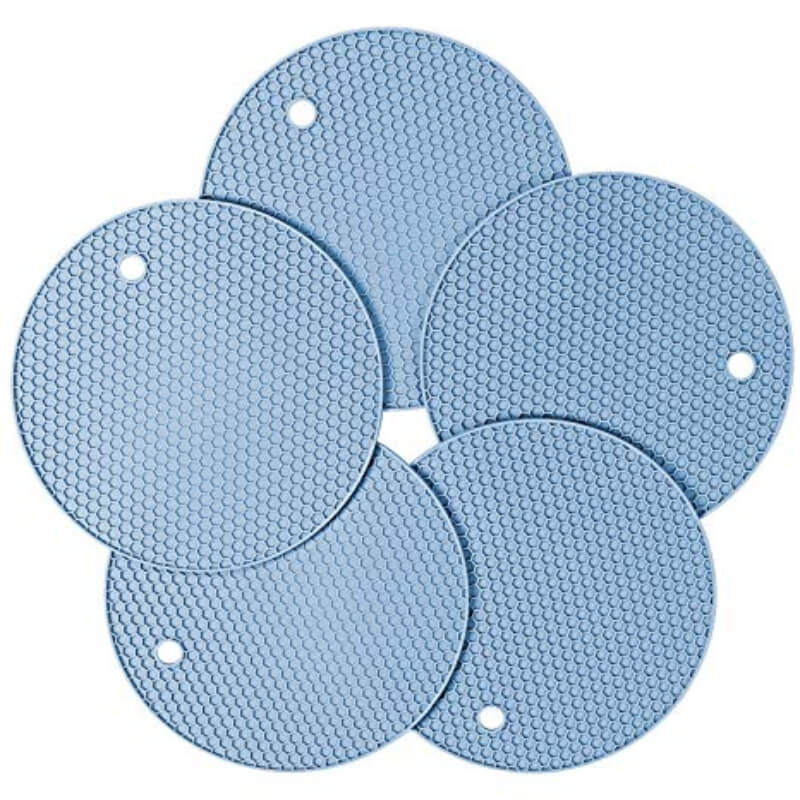 Silicone pot holder & oven mitts multipurpose heat resistant