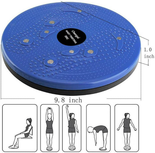 Twisting waist disc body twister ankle body aerobic exercise