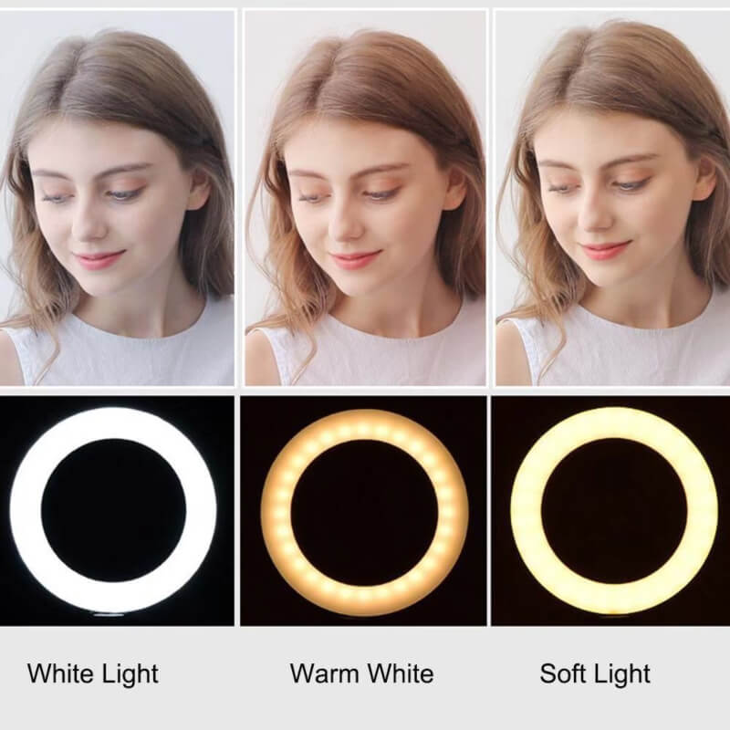 20cm led studio camera ring light photography