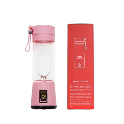 6 blade 400ml mini juicer rechargeable electric fruit juicer