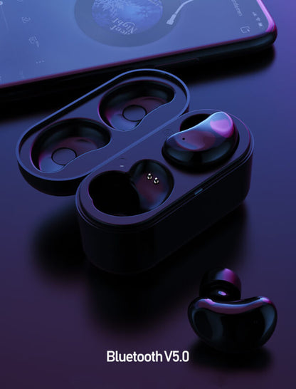 Remax tws-5 true wireless stereo earbuds with charging box