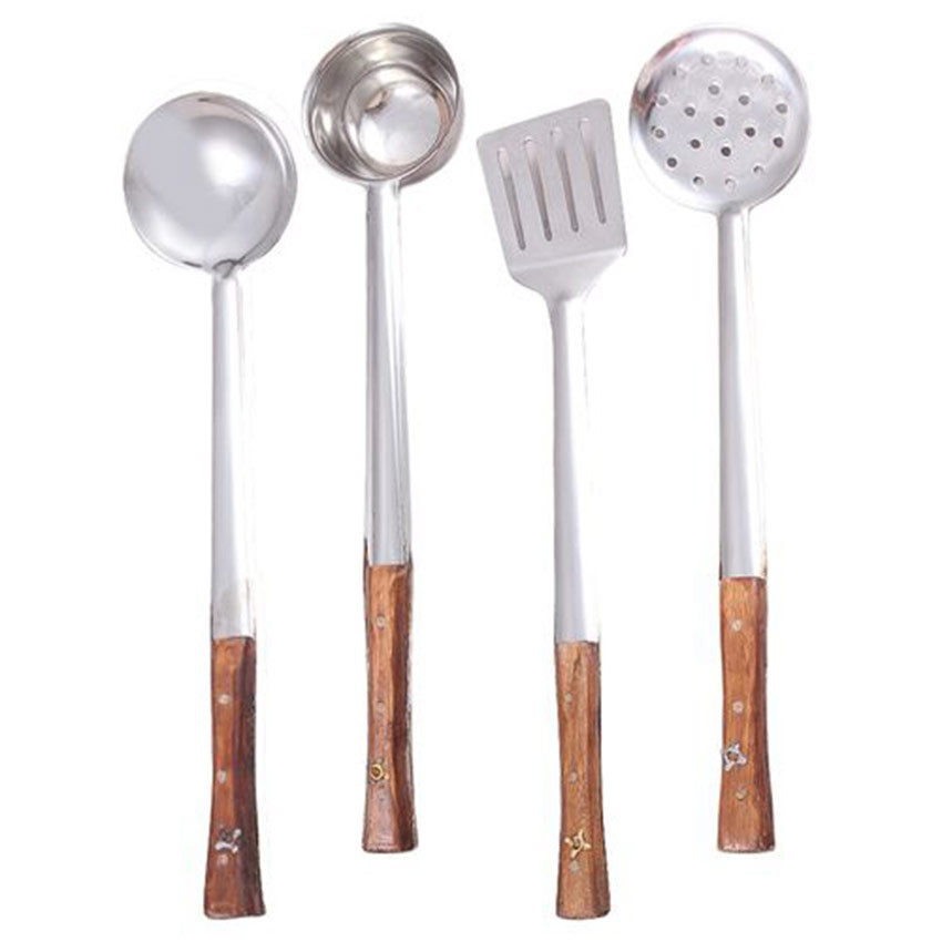 4-Pcs-Kitchen-Cooking-Spoons-Silver