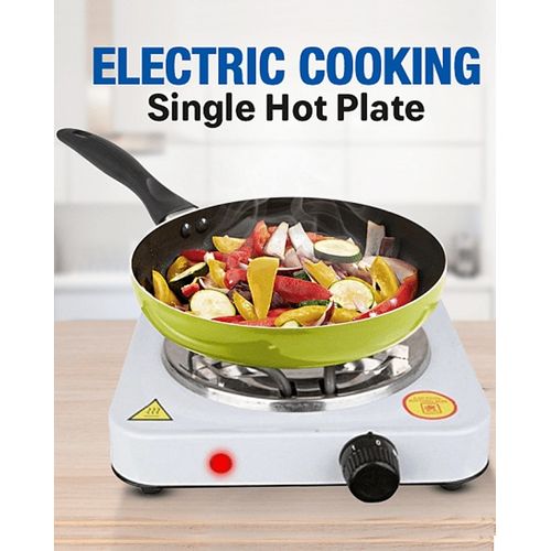 Portable Single Burner Hot Plate Electric Stove 1000W