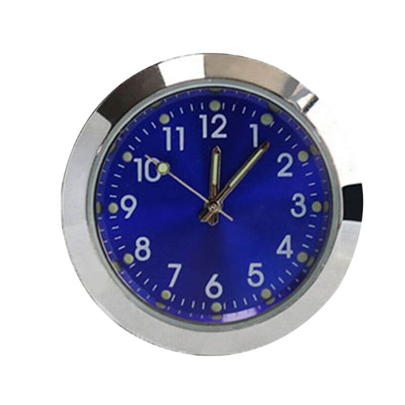 Watch-Analog-Quartz-Car-Clock-Pocket-Decor-Blue