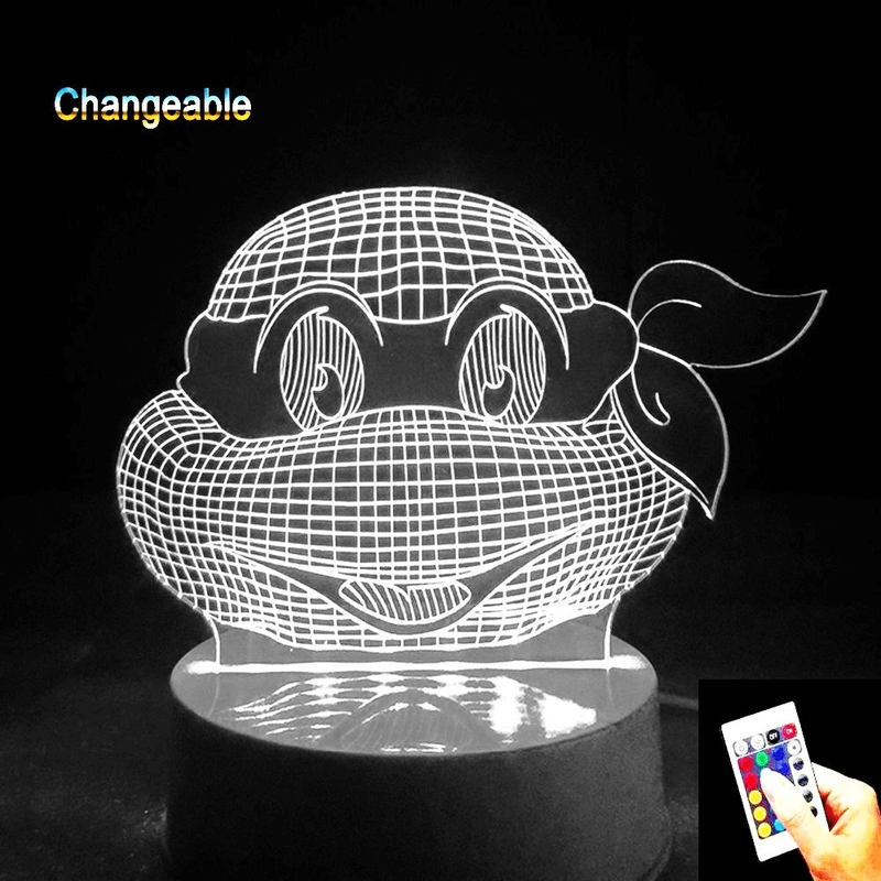 Ninja-Turtle-3D-Acrylic-Lamp