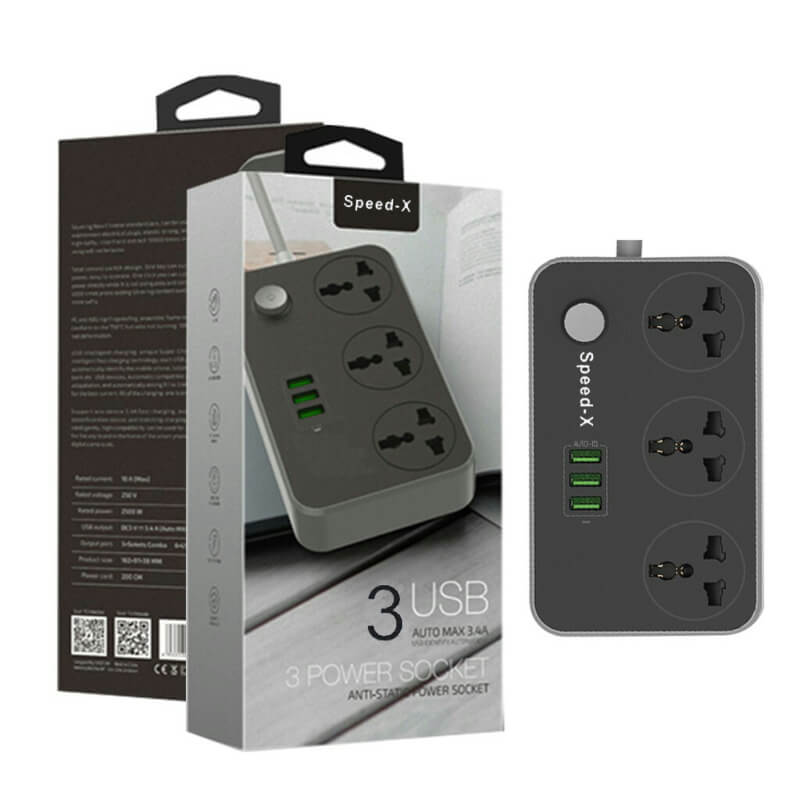 SPEED-X-POWER-UNIVERSAL-TRAVEL-3-SOCKET-3USB