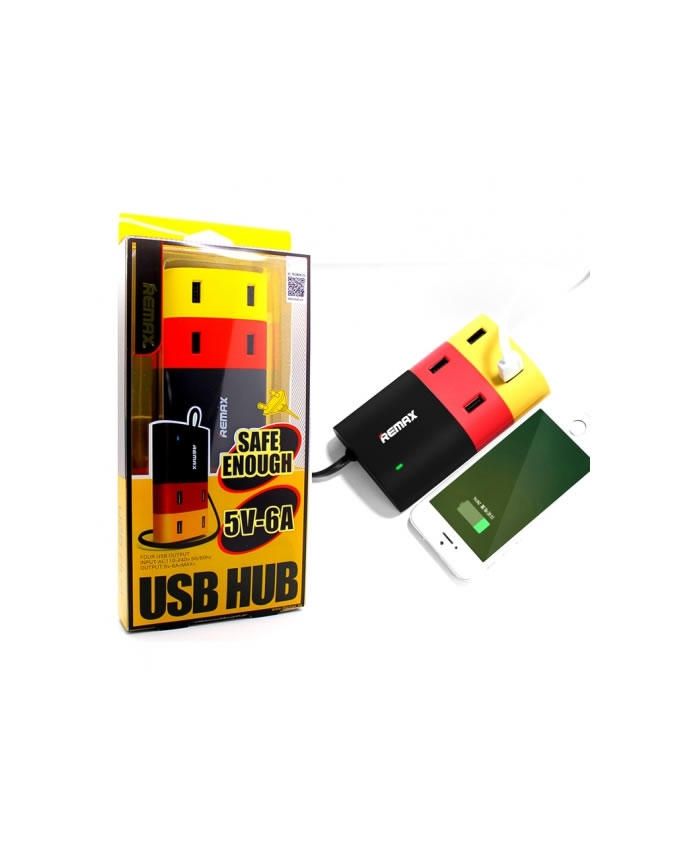 USB-Hub-Charger-Remax-4-Port-5V-6A