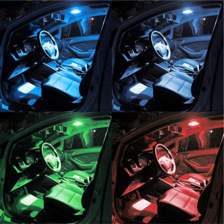 Remote-Car-Interior-Light-LED-Lamp-Colorful-RGB-Multi-Colors